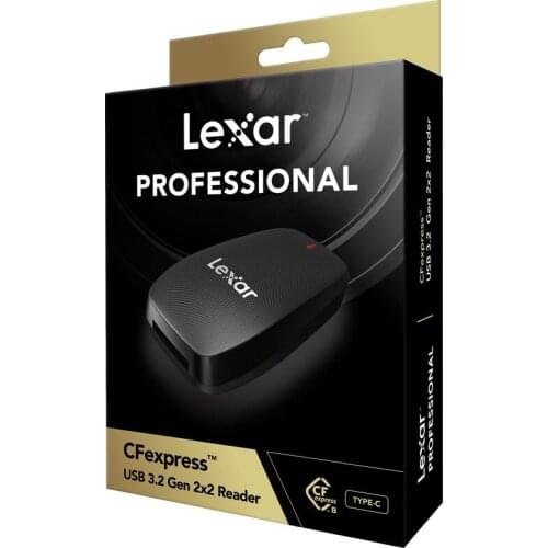 Lexar Original 550 CFexpress 2in1 USB3.2 Gen 2x2 Type-C Reader High Speed Professional CFexpress Transfer Speed up to 20Gb/s