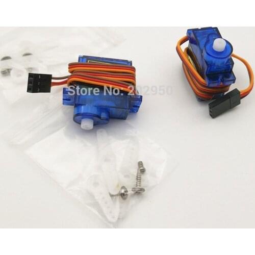 2pcs/Lot Fixed Wing Model RC Micro Servo 9g For Arduino Aircraft SG90 Airplane Helicopter Steering Gear