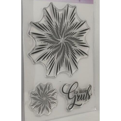 German Clear Stamp/Seal for DIY scrapbooking/photo album Decorative clear stamp sheets A3066