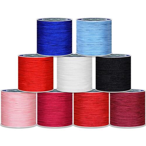 45Meters 31 Colors Nylon Cord Thread 0.8mm Chinese Knot Macrame Bracelet Braided String DIY Tassels Beading Shamballa Thread