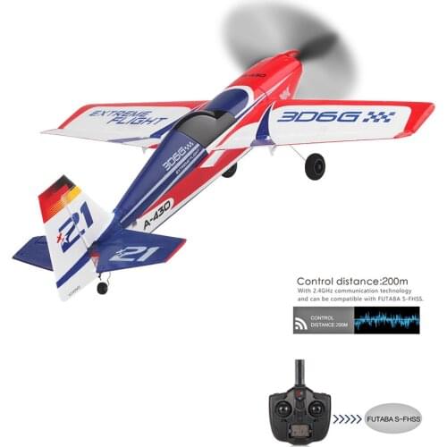 New Arrival XK A430 2.4G 5CH Brushless Motor 3D6G System RC Airplane EPS Aircraft Compatible Futaba RTF Remote control toys#g4