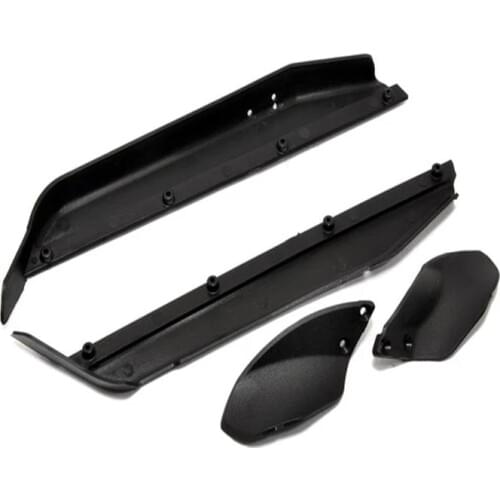 OFNA/HOBAO RACING 90023 1/8 HYPER SS BUGGY SIDE GUARD / MUD DEFLECTOR 4PCS rc parts