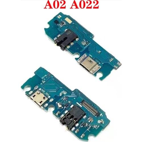 For Samsung Galaxy A02 A022 Original USB Charger Charging Port Ribbon Flex Cable USB Dock Connector Board