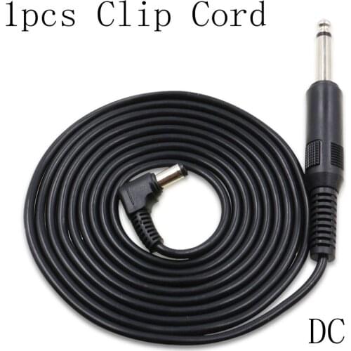 1PCS Power Supply Connection DC Jack Cable Clip Cord for Pen Type Tattoo Machine Gun Liner Shader for tattoo supply supplier