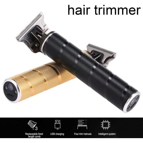 Portable Electric Hair Clipper Hair Trimmer Hair Cutter Pro Rechargeable Hair Shaver USB Recharging Beard Trimer For Men Barber