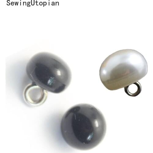 10PCS Pearl Shirt Buttons Decorative Cuffs Sewing Accessories Garment Apparel Coat Kids Clothes Accessory Round Sweater Buttons