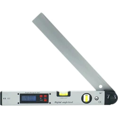 Digital Protractor Angle Finder electronic Level 360 degree Inclinometer with Magnets Level angle slope tester Ruler 400mm