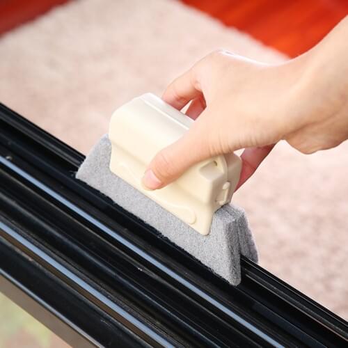 Window Groove Cleaning Brush Window Cleaner Bathroom Kitchen Floor Gap Household Cleaning Tool Device