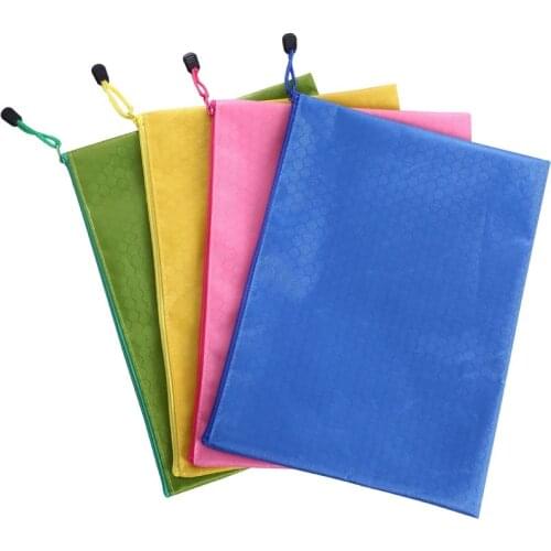 A5/A6 Waterproof File Folder Storage Bag Clerk Document Paper Organizer Storage Pouch Stationery Storage Folder