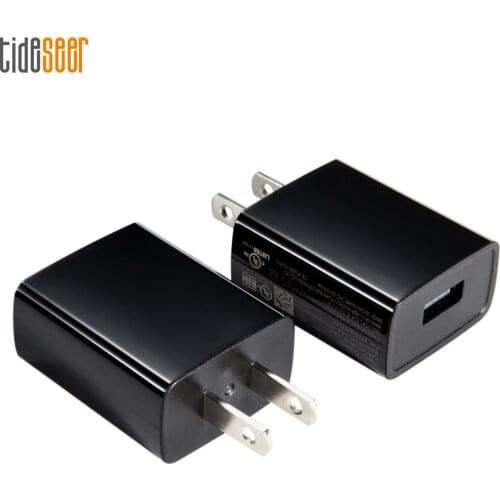 100pcs UL Certificated US Plug Mini USB Wall Charger Adapter Fast Charging For iPhone 11 Pro XS X 6 7 8 Plus 5S Samsung S9 S10