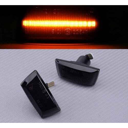 2pcs 3W 12V Side Indicators Repeaters Light fit for Astra Adam Insignia Corsa 1713423 1713417 1713418 13497989 13252455 13193574