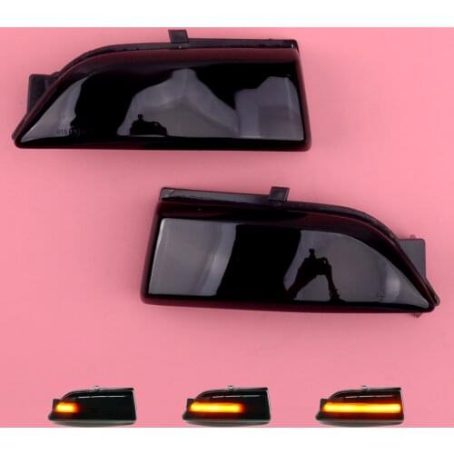 2Pcs Dynamic Turn Signal Side Rearview Mirror Blinker Indicator Light Lamp Fit For Ford Ranger T6 Raptor Everest 2015-2018 2019