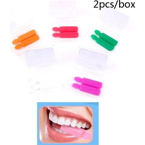 2pcs/box Teeth Aligner Chewies Retainer Seater Orthodontic Dental Stick
