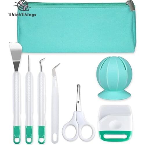 ThinkThings 6/8PCS DIY Cardstock Crafting Basic Tools Kit Craft Vinyl Weeding Tools Set For Cricut Maker Silhouett