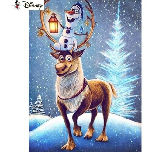 Disney 5d Diamond Painting "Cartoon Frozen Deer" Picture Of Rhinestone DIY Diamond Embroidery Home Decor A30290