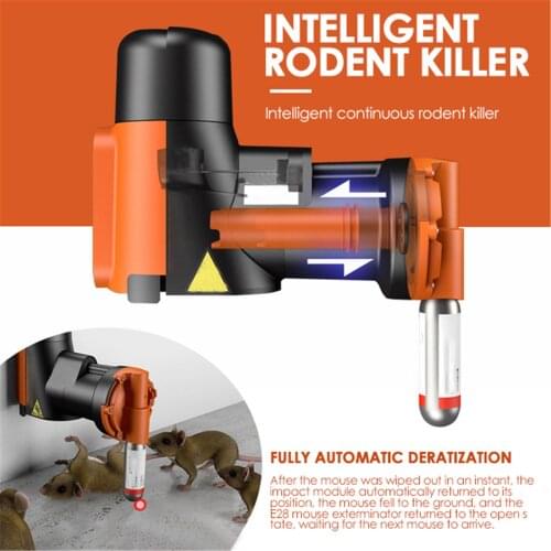 Automatic Humane Non-Toxic Rat And Mouse Trap Kit Multi-catch Trap Machine For Rat Mouse CO2 Cylinders Humane Non-toxic