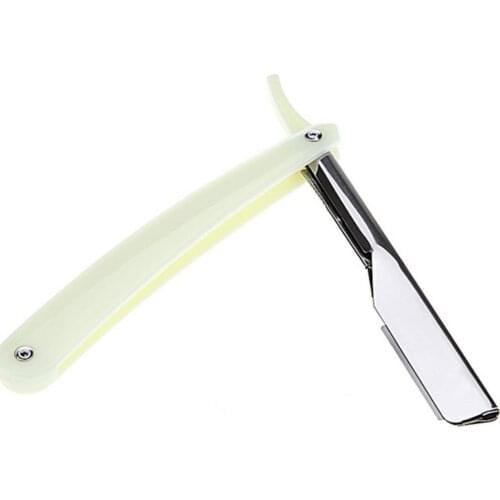 Razor Foldable Handle Shaver Old-fashioned Manual Razor Hairdressing Haircut Razor Beauty Salon Shave Face Hair Remover