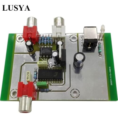 Lusya HIFI 47labs Decoder DAC Finished Machine TDA1543 DAC WAV 16bit 44.1K 12VDC C2-013
