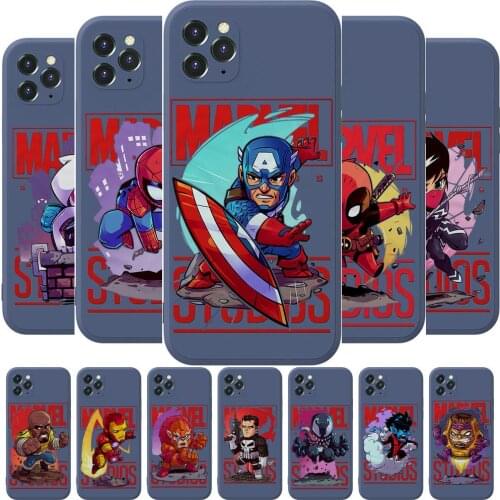Disney Anime Phone Case cover For iphone 12 Pro Max 11 8 7 6 S XR PLUS X XS SE 2020 mini cell shell Sapphire blue