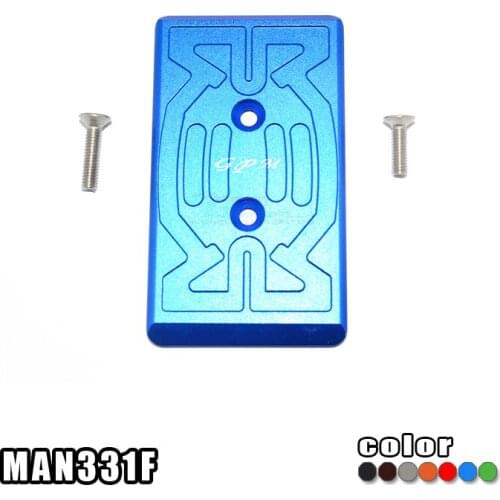 GPM ALUMINUM FRONT CHASSIS PROTECTION PLATE For 1/8 ARRMA NERO 6S BLX AR106011/AR106009 RC Upgrade