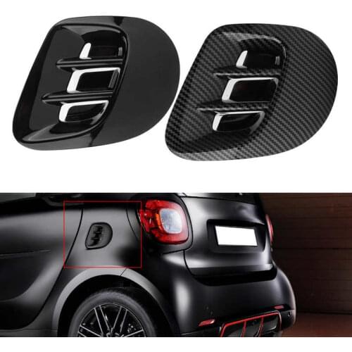 Rear Wing Fender Side Air Vent Cover Trims Replacement for Smart Fortwo/Forfour 453 2015-2021