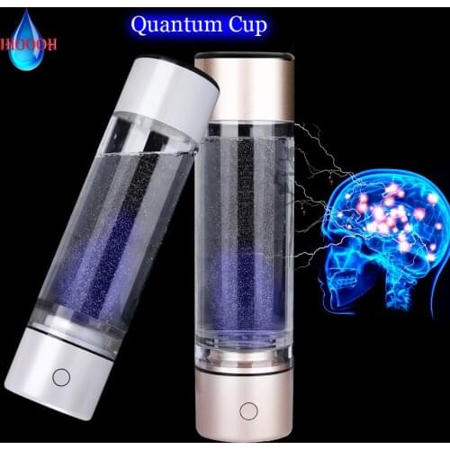 Rechargeable Smart MRETOH 7.8HZ Nano Hydrogen Rich Water Generator Quantum Bottle Electrolysis Ionizer Mini H2 Gas Ventilator
