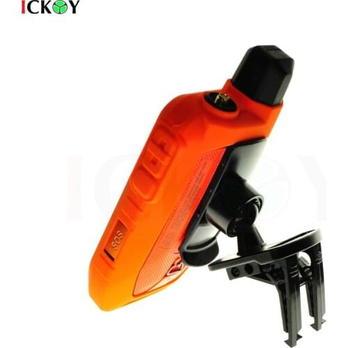 Swivel Air Vent GPS Car Ball Mount Holder + Silicone Protect Case Skin for Garmin Alpha 200i Alpha200i Accessories