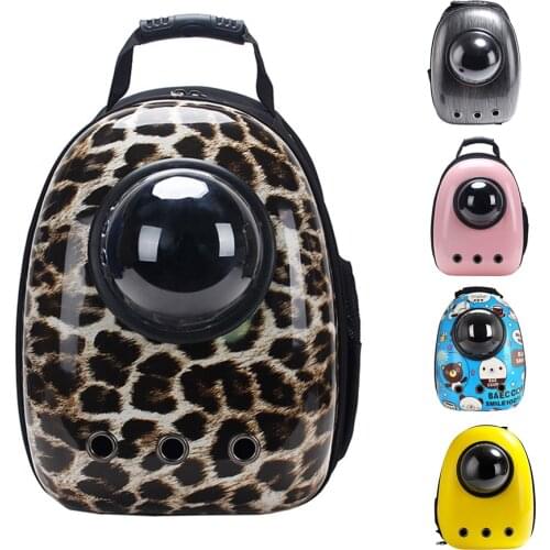 Space Capsule Pet Dog Cat Backpack Travel Cat Carrier Double Shoulder Bag Bag Pet Carrier Cat Backpack For Bag Small Pet Handbag