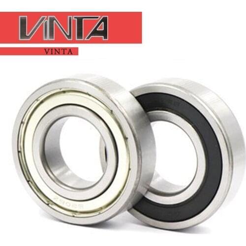 Deep Groove Ball Bearing Steel 6200 6201 6202 6203 6204 6205 ZZ RS High Quality Steel High Speed Tools Spindle Motor