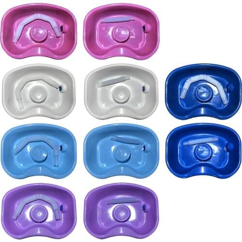 Stable Easy In Bed Shampoo Basin Hair Washing Tray Bowl with Drain Hose