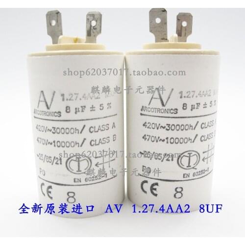 1PCS 100% Home furnishings AV Arcotronics MKP 8UF 420V-470V 1.27.4AA2