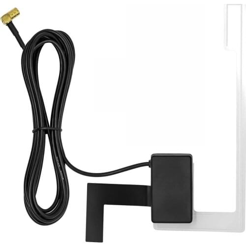 1pc Car DAB + Disc Antenna Active Radio Adapter For JVC Kenwood For Sony Alpine Pioneer With 3 Meter Cable Parts Accessories