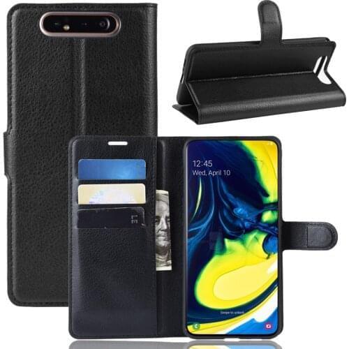 100pcs/lot for samsung S10 plus e Lychee wallet leather cover case A20E A2 core A60 A80 A90 M30 M20 M10 A10 A20 A30 A50 A40 A70