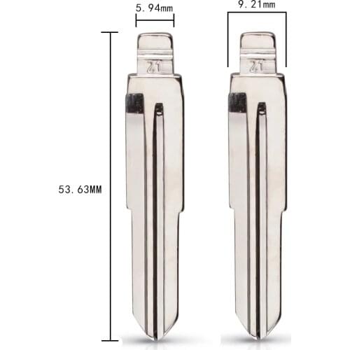 #21 TOY41 Metal Car Key Blade for KD VVDI JMD Remote key For Toyota Corona