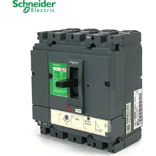 Schneider electric Molded-Case Circuit Breakers Switch MCCB CVS250F 4P TMD200A 250A 36KA rms