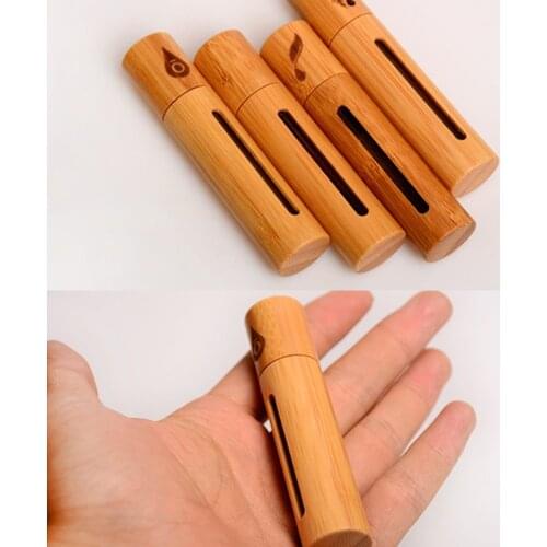 Bamboo Essential Oil Bottling Tool Part Bottle Refillable Bottles Empty Perfume Bottles Travel Bottle Cosmetic
