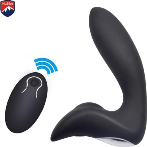 12 Modes Remote wireless Remote Massager Anal Sex Toys For Men G Prostate Massager Aneros Anal Plug Stimulate Male Masturbator