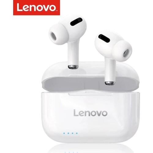 Lenovo LP1S TWS Earphone Wireless Upgraded Version Bluetooth 5.0 Dual Stereo Touch Control 300mAH New سماعة fone de ouvido