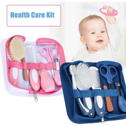 Kids Nail Scissors 1 Set Baby Safe Health Care Kit Hardware Manicure Hair Nail Clippers Care Tools