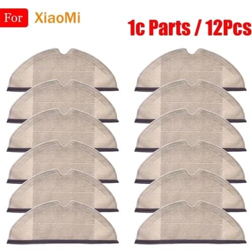 For XiaoMi Mijia 1C STYTJ01ZHM Robot Vacuum Cleaner Mop cloth Parts Mopping Rags Accessories Dry Wet Mop Cleaner Cloth