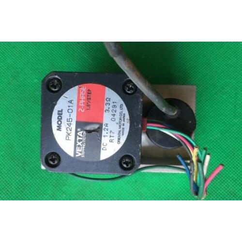 PK245-01A 42 series two-phase stepper motor , used one , 90% appearance new , test goods , free shipping