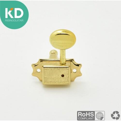 1 PCS Gold Color 'Kluson' Style Vintage Guitar String Tuning Pegs Tuners Machine Heads Guitar Parts
