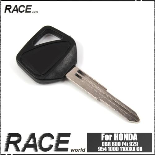 Motorcycle Uncut Blade Blank Key Embryo For HONDA CBR 600 F4i 929 954 1000 1100XX CB Motorcycles Replacement Accessories