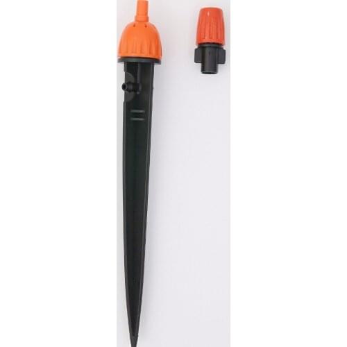 New Arrival 20pcs/lot two-in-one design garden irrigation micro sprinkler &dripper with stake