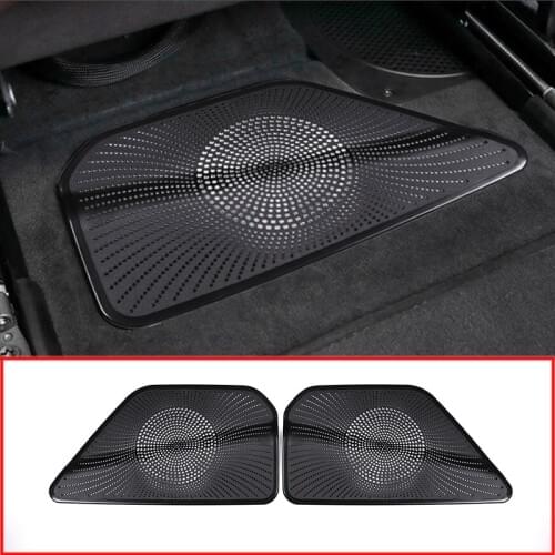 ABS Black Seat Under Air Conditioning Outlet Vent Dust Plug Cover Trim For BMW 5 Series G30 G31 G38 2017-2018 Auto Accessories