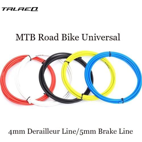 Risk 3 Meters MTB Road Bike Brake/Derailleur Line Tube 4/5mm Mountain Bicycle High Toughness Derailleur/Brake Cable Line Housing