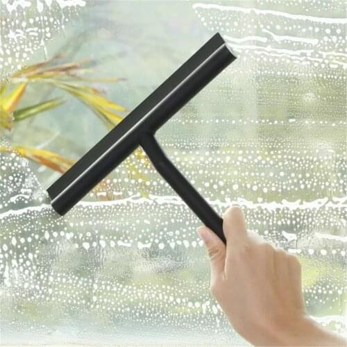 Glass Silicone Cleaning Brush Window Shower Squeegee Household Car Windshield Wiper with Hook Bathroom Kitchen Glass Scraper