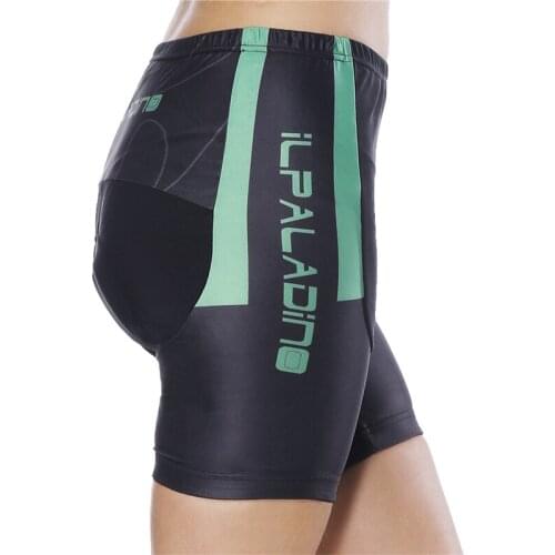 ILPALADINO Team Pro Summer Bicycle Shorts For Women 3D Gel Pad Cycling Shorts Tight Slim fit Quick Dry Shockproof Bike Shorts