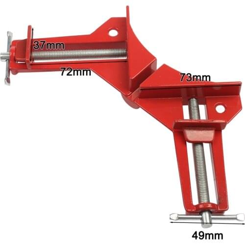 1PC Rugged 90 Degree Right Angle Clamp Clip DIY Corner Clamps Quick Fixed Glass Wood Picture Frame Woodwork Right Angle Corner