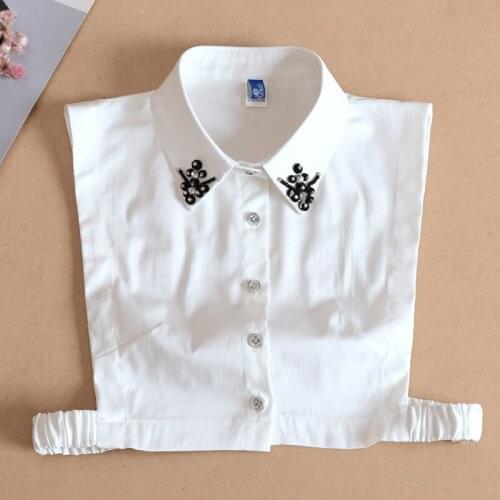 Fashion New Style Fake Collars for Sweater Blouse Womens Shirt Detachable Collars Removable Neckwear Flase Collars Faux Cols
